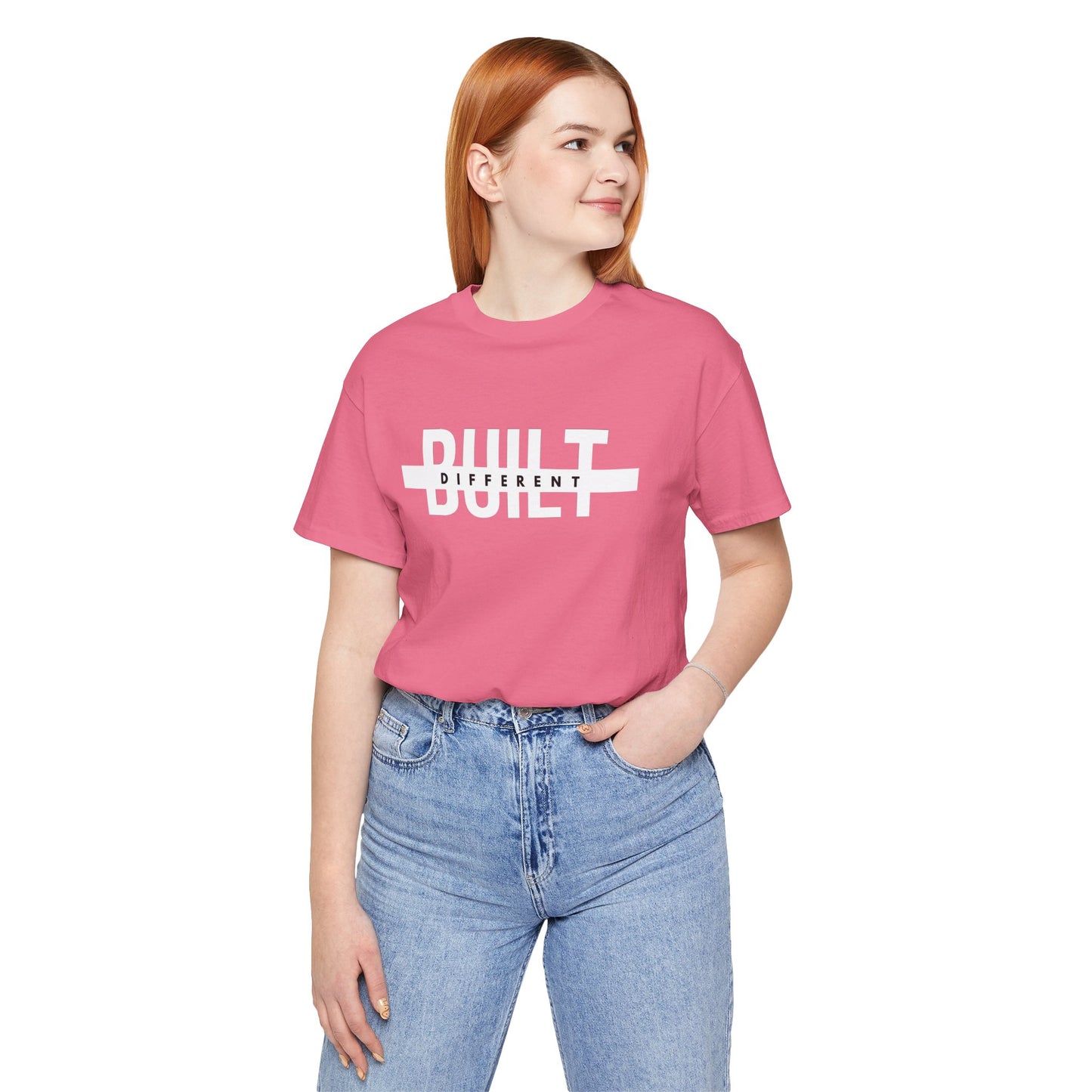 Built Different Unisex Jersey Short Sleeve Tee