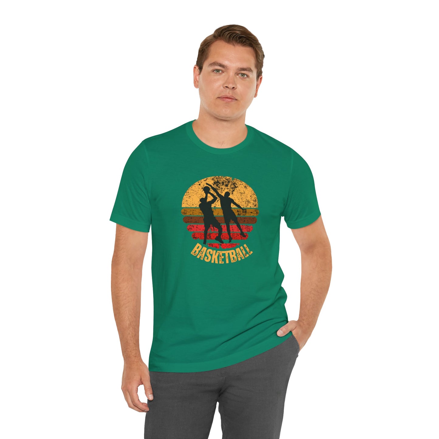 Basketball Unisex Jersey Short Sleeve Tee