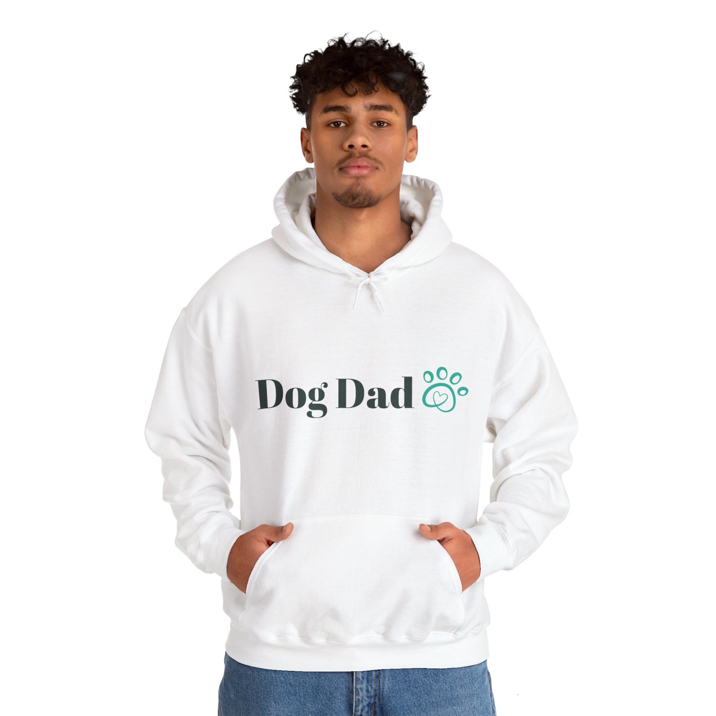 Dog Dad Unisex Heavy Blend™ Hooded Sweatshirt