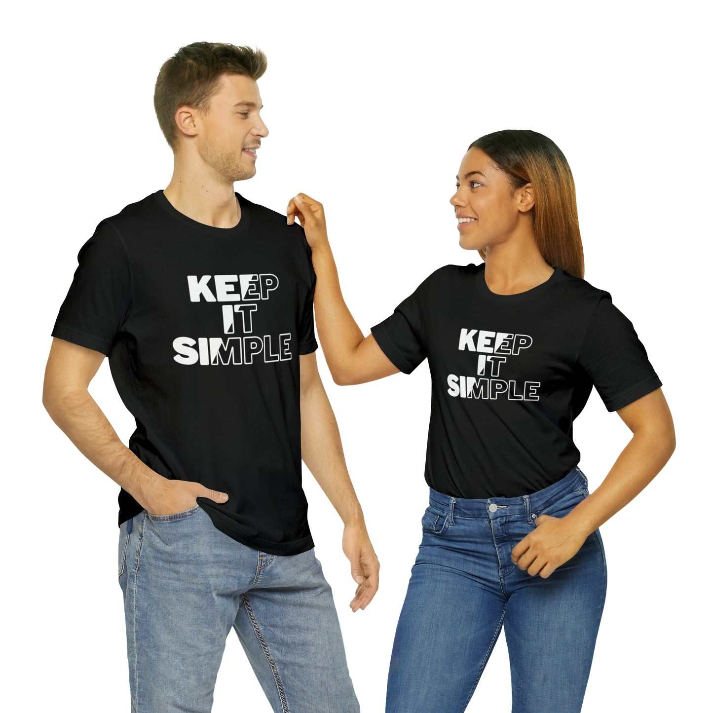 Keep It Simple Unisex Jersey Short Sleeve Tee