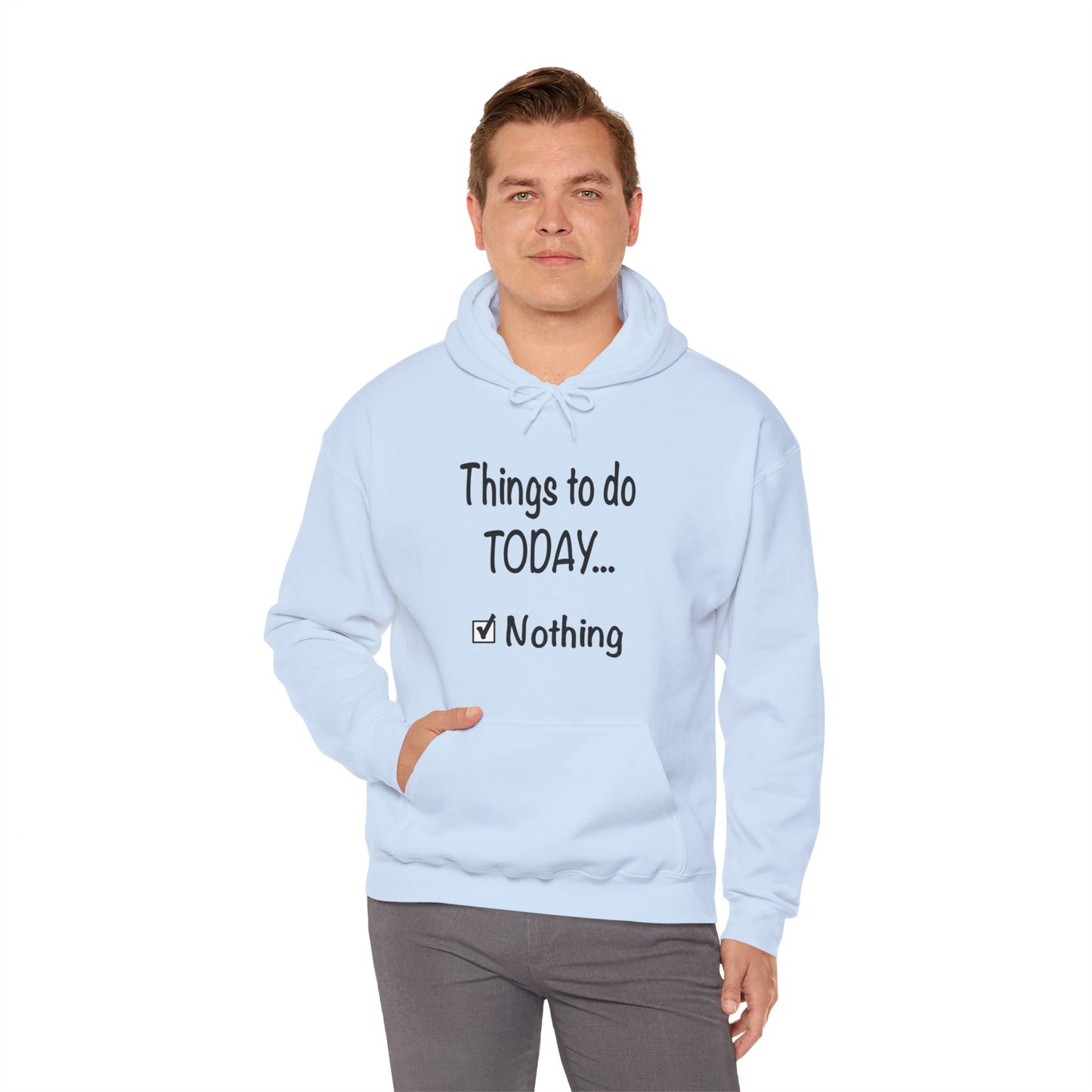 Things to Do Today Nothing Unisex Heavy Blend™ Hooded Sweatshirt