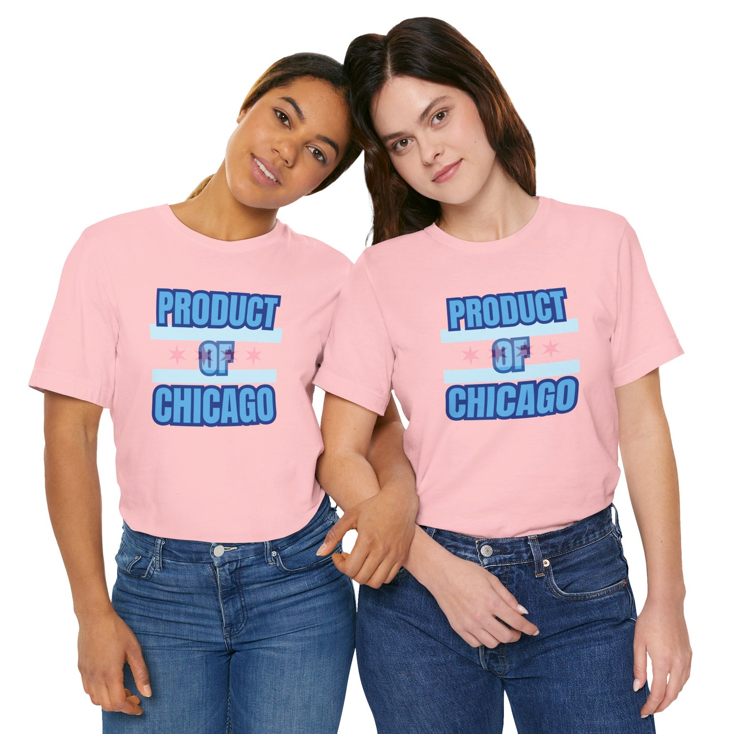Product Of Chicago Unisex Jersey Short Sleeve Tee