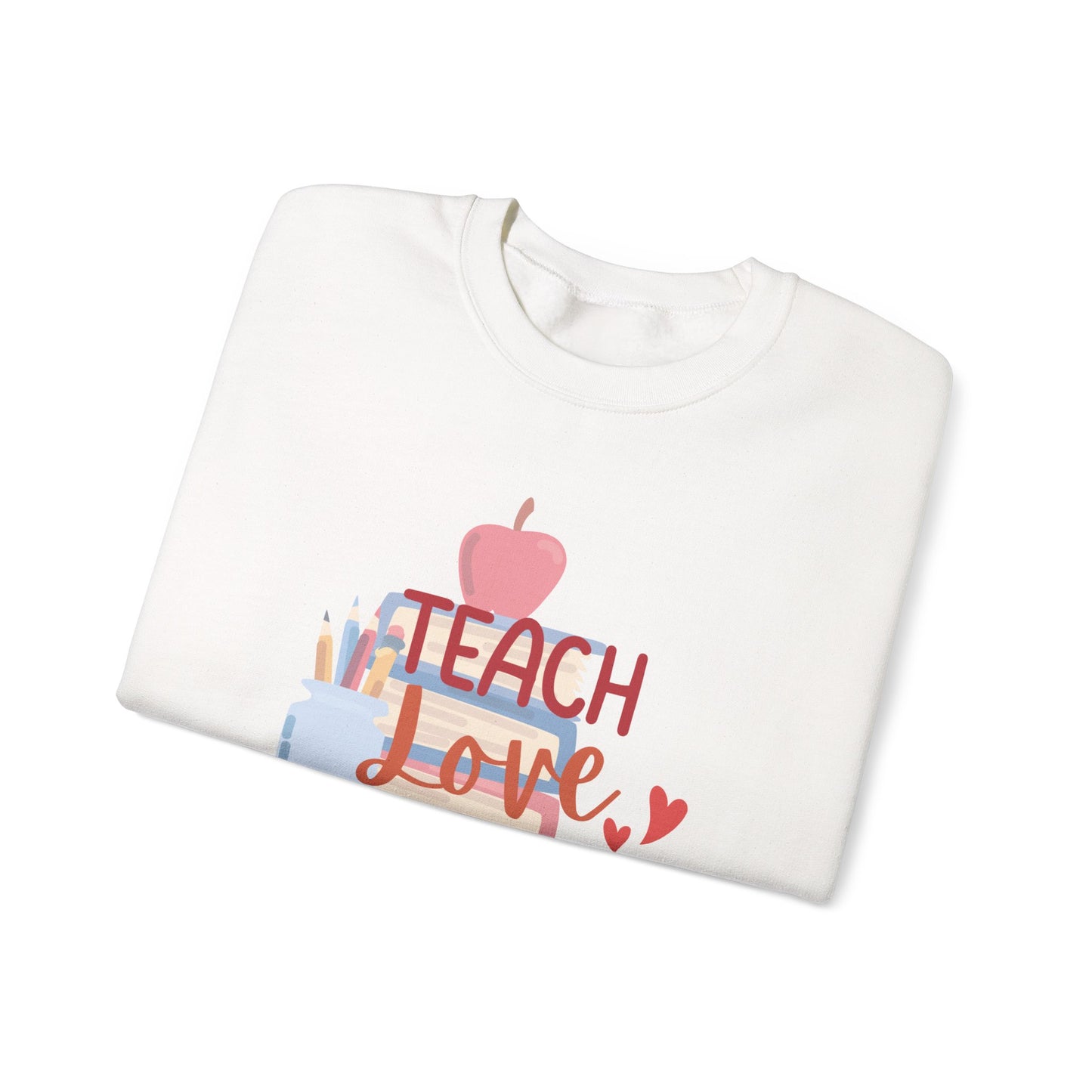 Teach, Love Inspire Unisex Heavy Blend™ Crewneck Sweatshirt