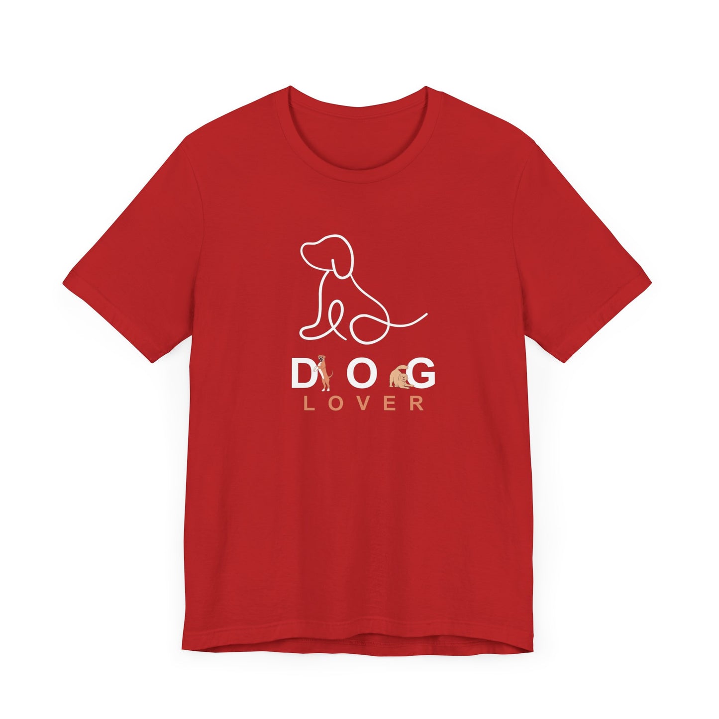 Dog Lover Unisex Jersey Short Sleeve Tee