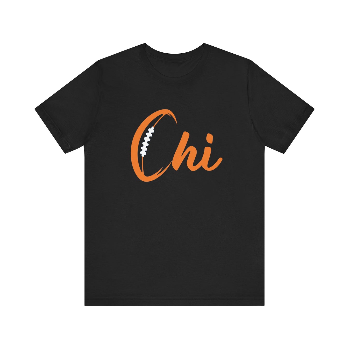 Chi Football/ Orange Unisex Jersey Short Sleeve Tee