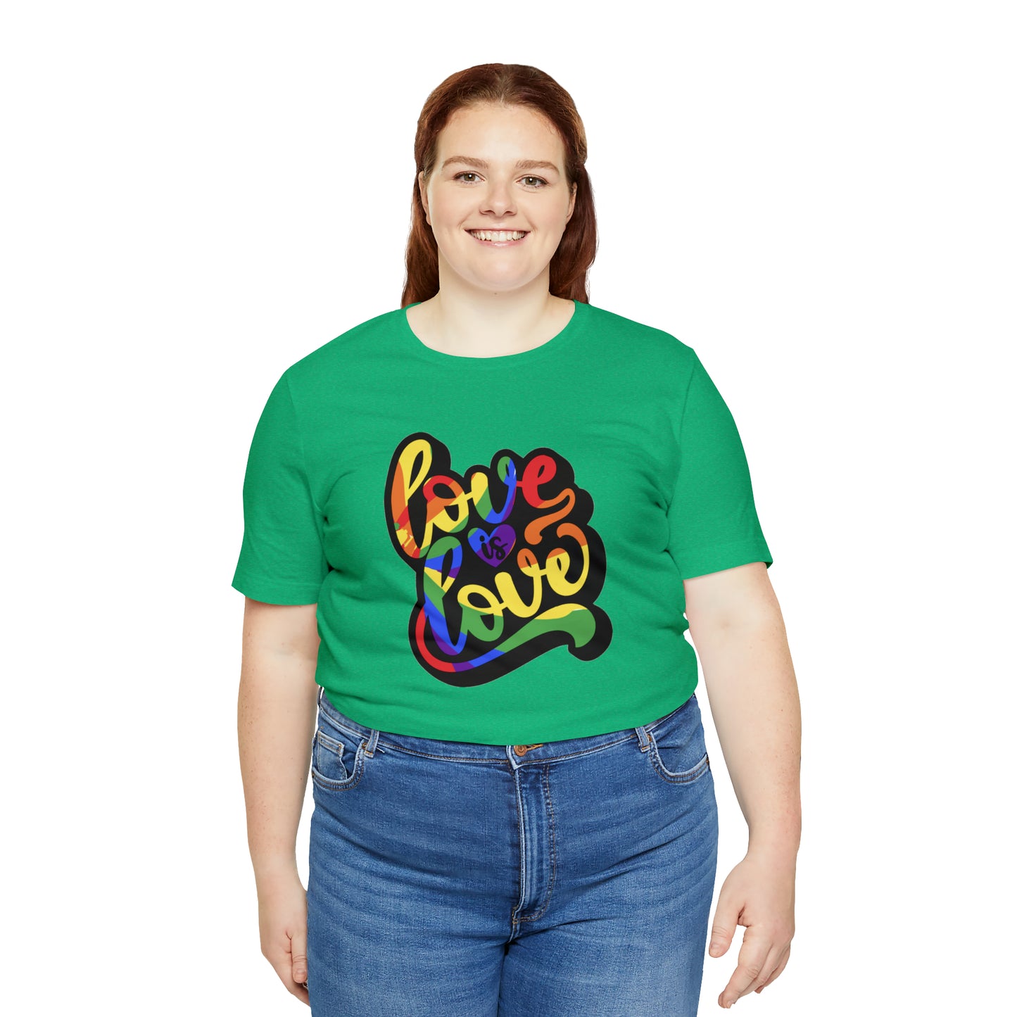 Love Is Love Unisex Jersey Short Sleeve Tee