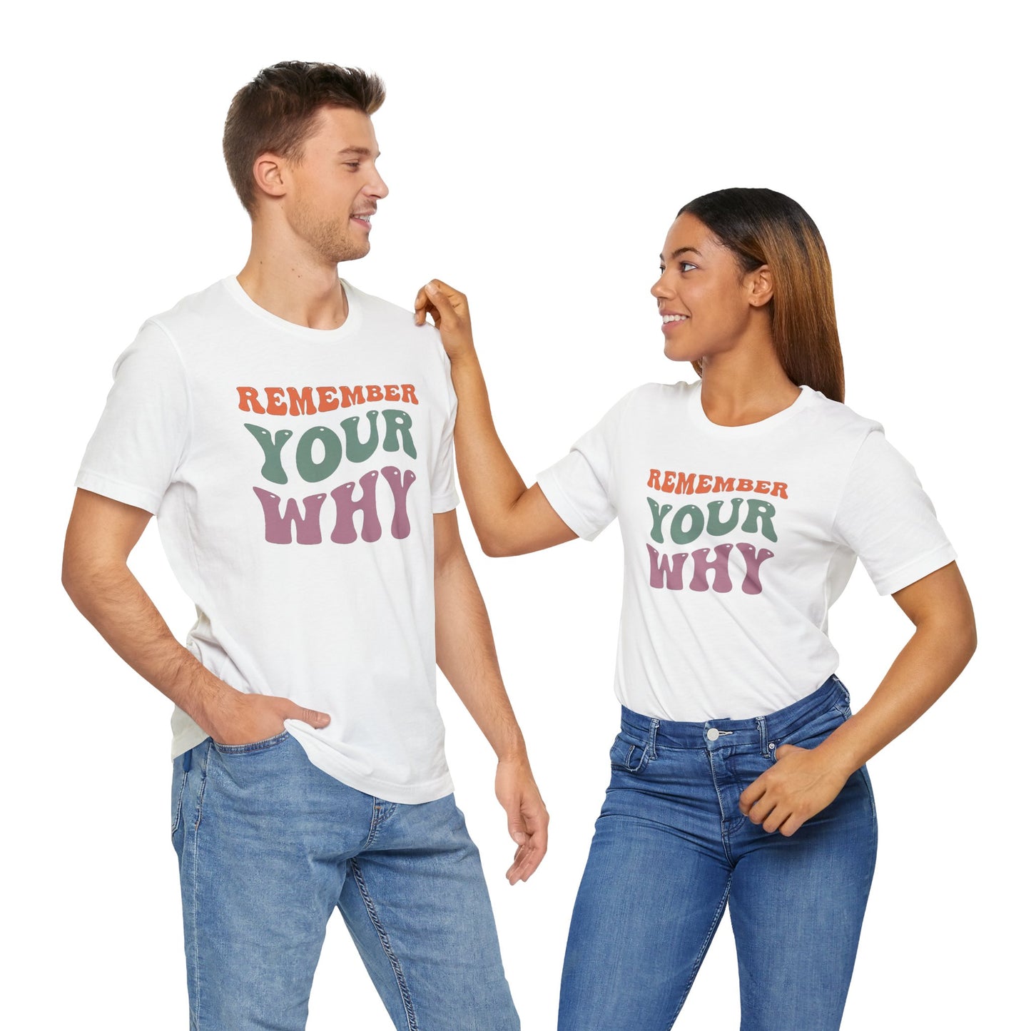 Remember Your Why Unisex Jersey Short Sleeve Tee