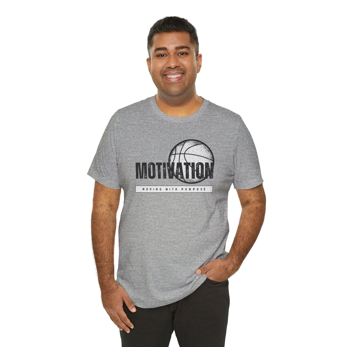 Basketball Motivation Unisex Jersey Short Sleeve Tee