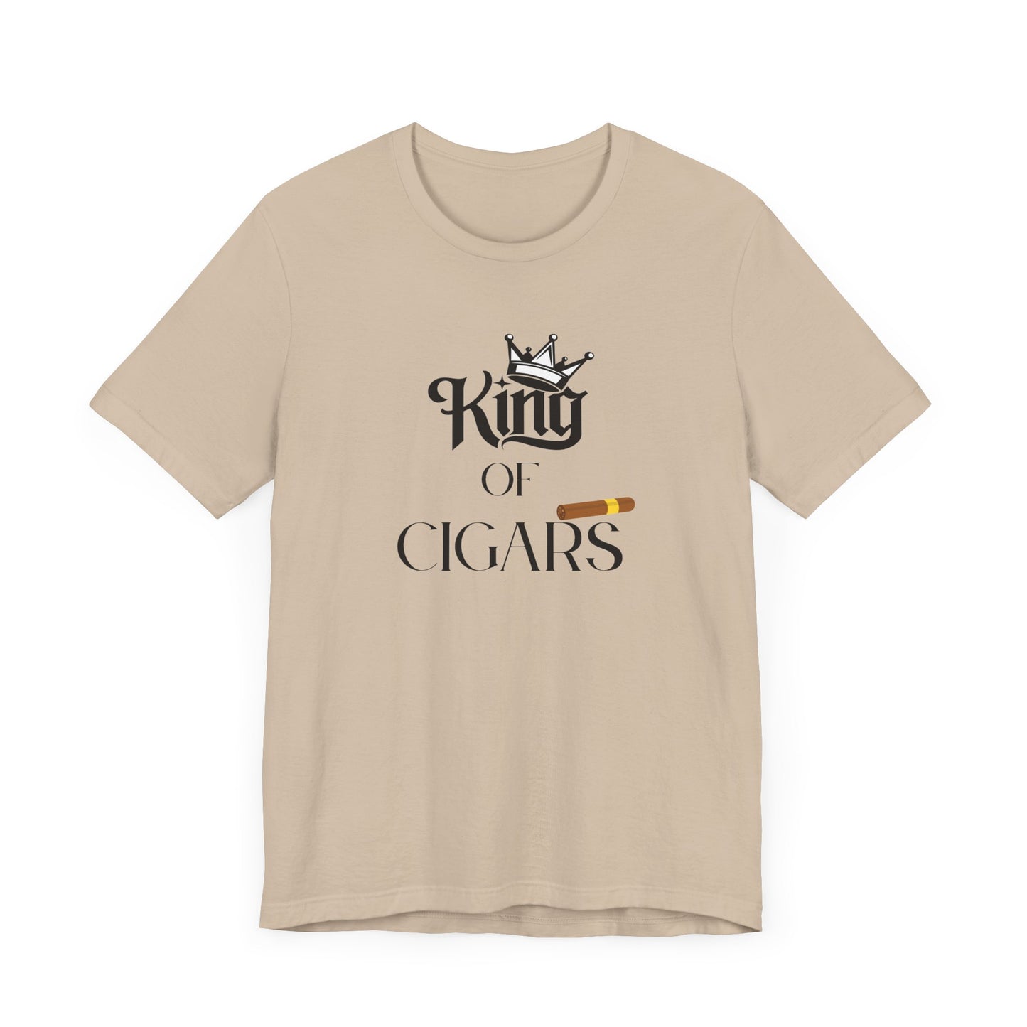 Cigars/ King of Cigars Unisex Jersey Short Sleeve Tee