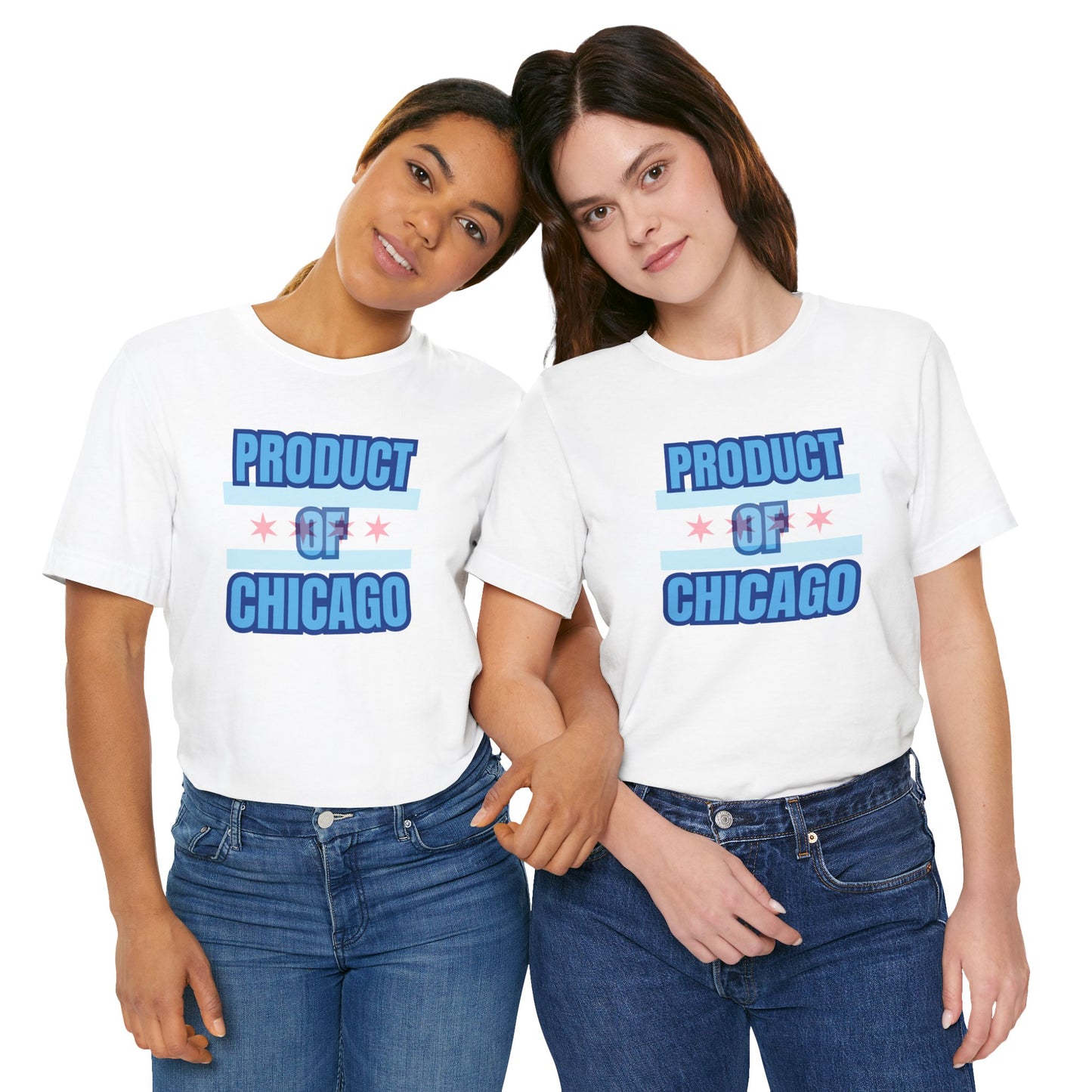 Product Of Chicago Unisex Jersey Short Sleeve Tee