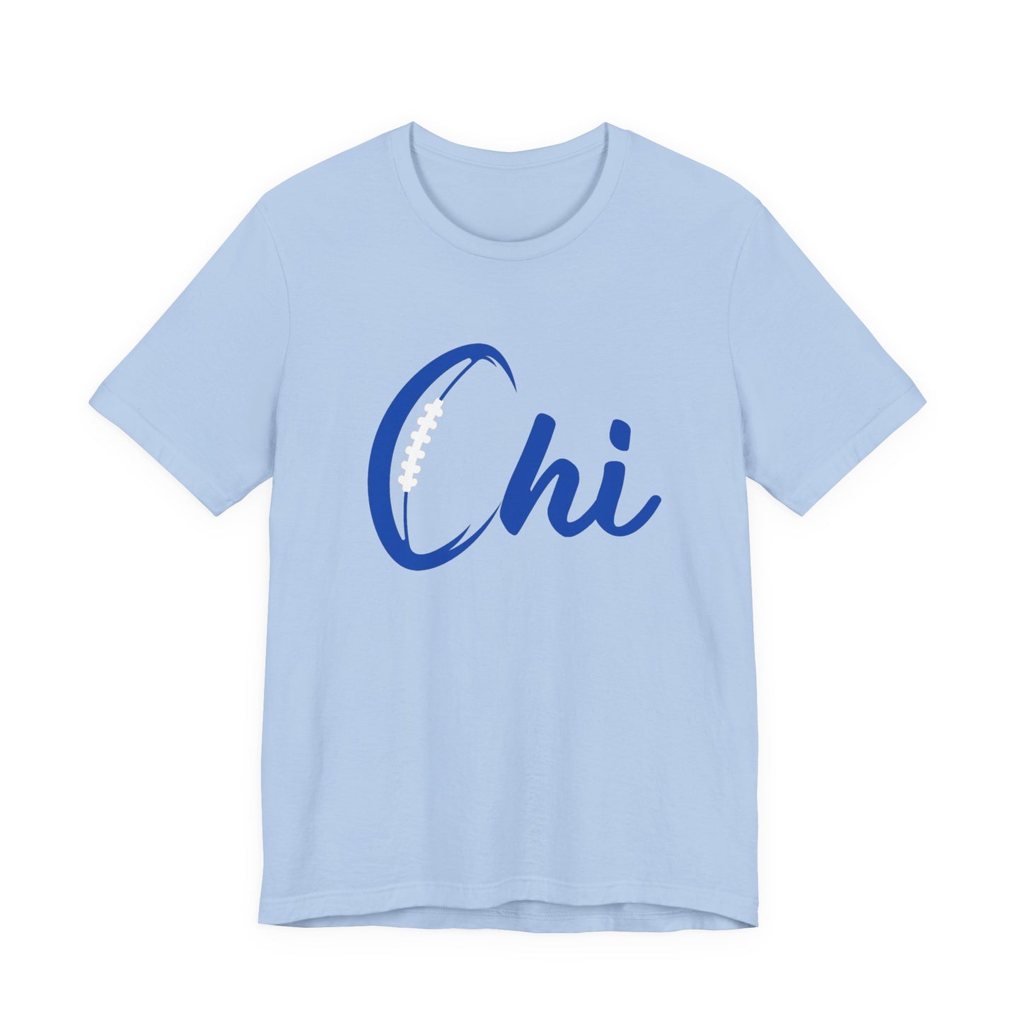 Chi Football / Blue Unisex Jersey Short Sleeve Tee
