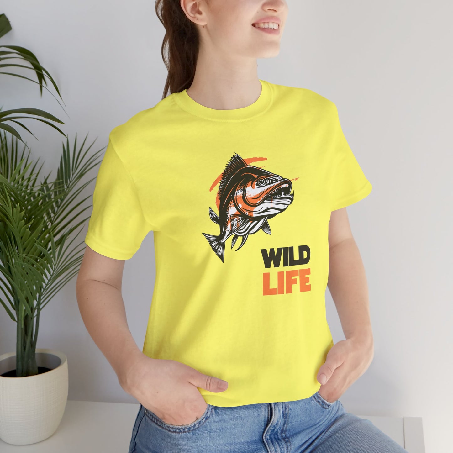 Fishing/ Wild Life Unisex Jersey Short Sleeve Tee