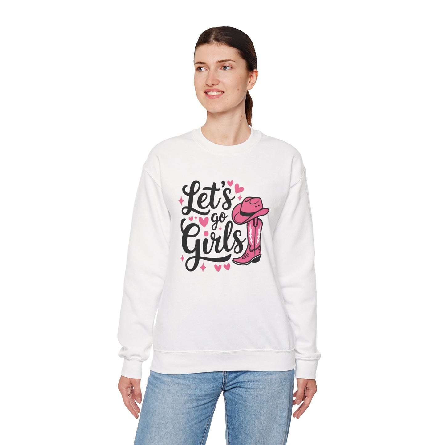 Let's Go Girls Unisex Heavy Blend™ Crewneck Sweatshirt