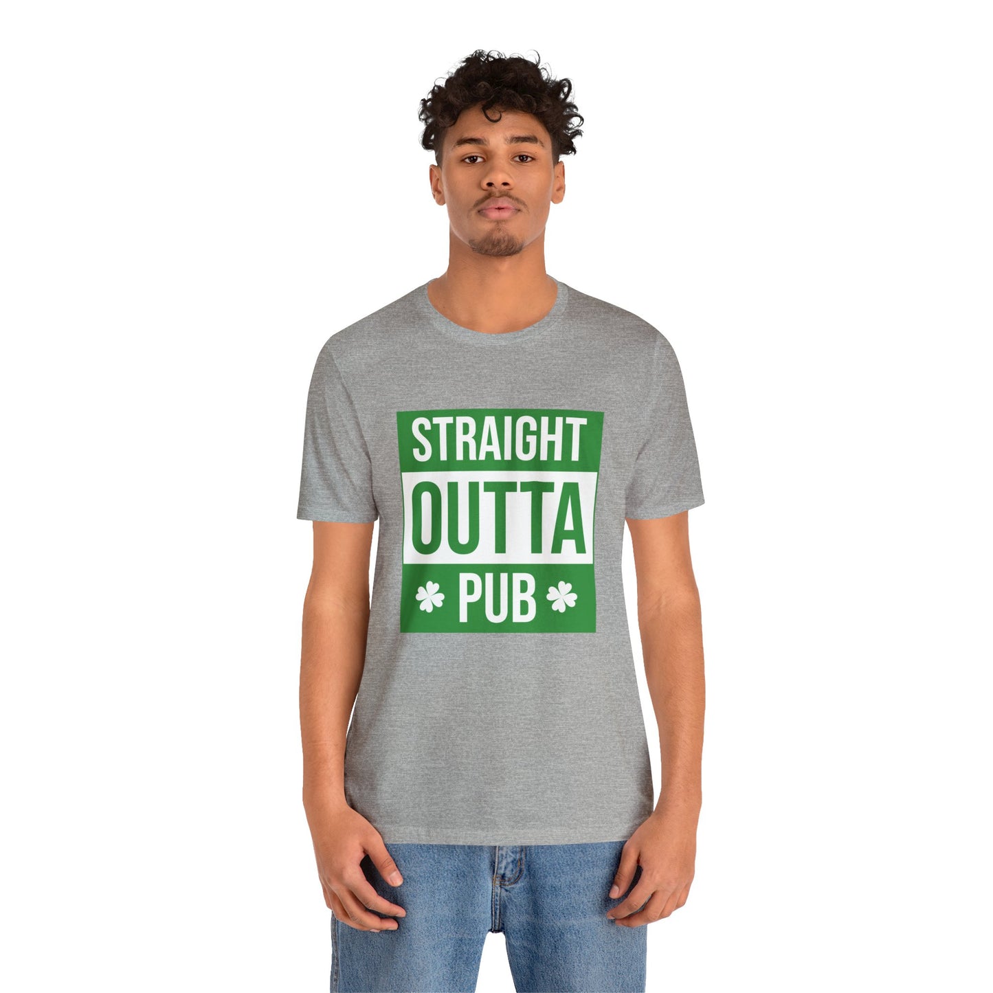 Straight Outta Pub Unisex Jersey Short Sleeve Tee