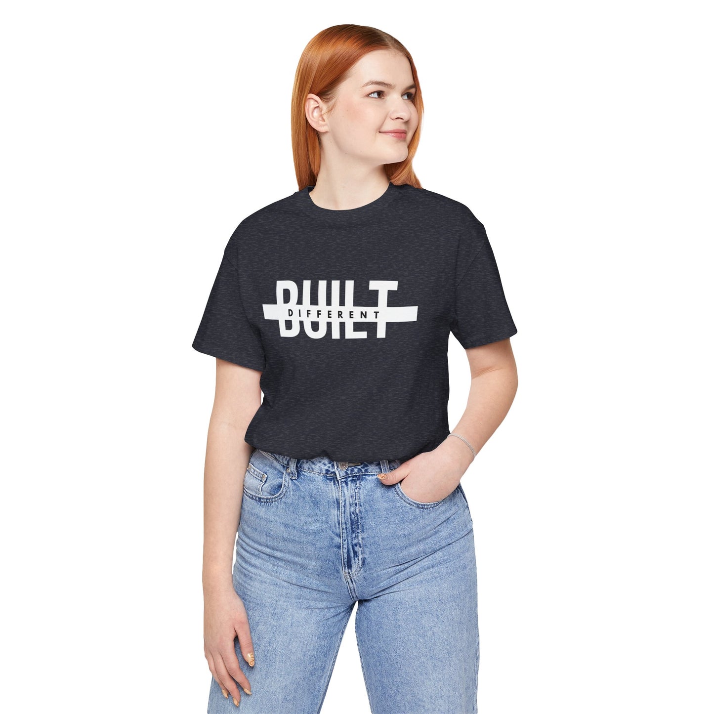 Built Different Unisex Jersey Short Sleeve Tee