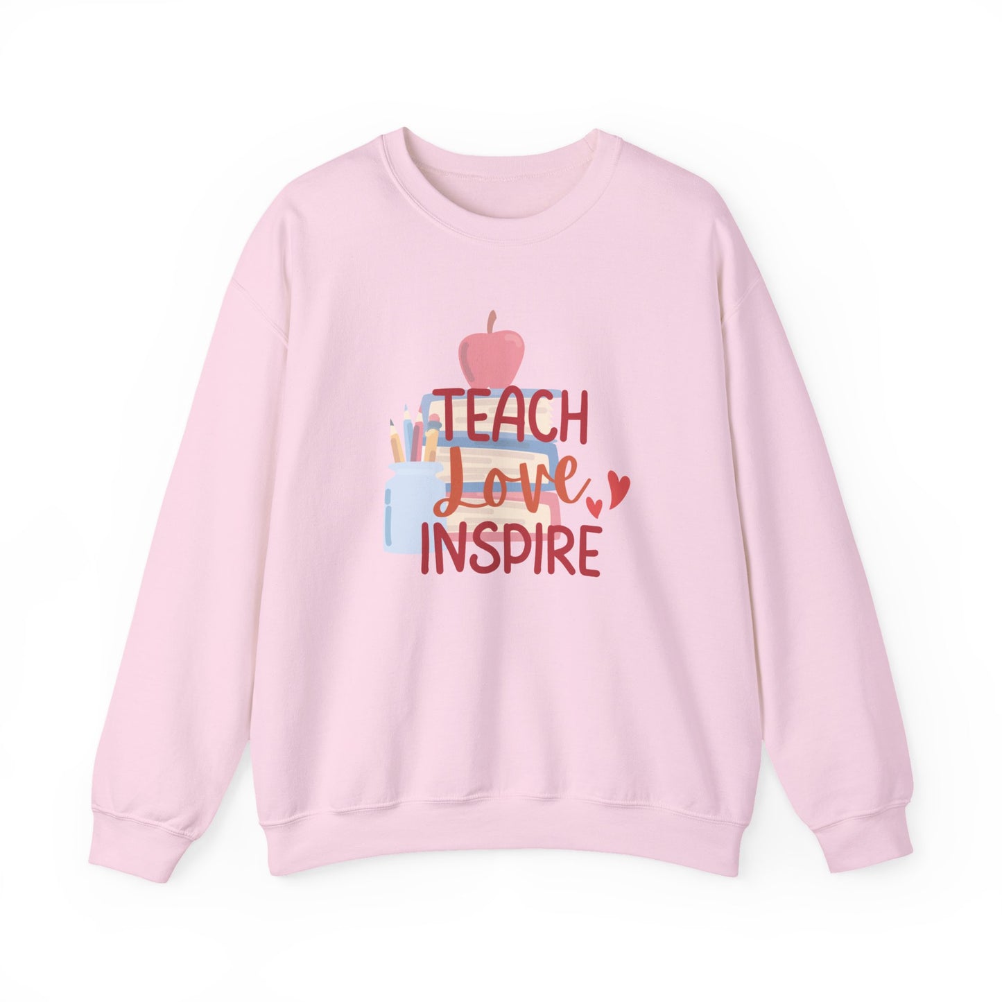 Teach, Love Inspire Unisex Heavy Blend™ Crewneck Sweatshirt