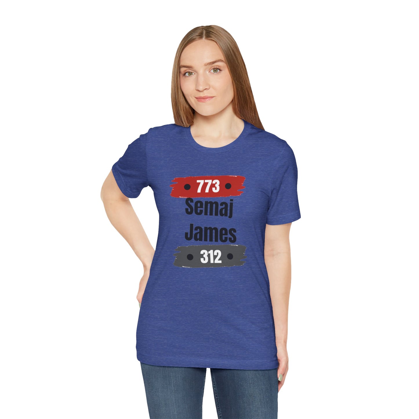 Semaj James 773/312 Unisex Short Sleeve Tee