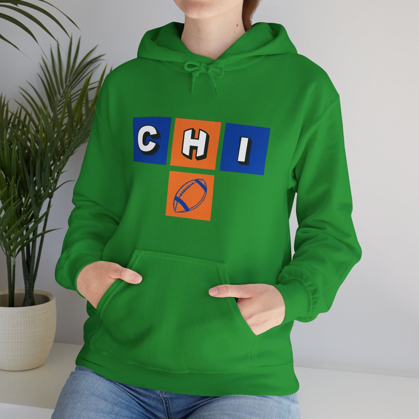 Chi Football Unisex Heavy Blend™ Hooded Sweatshirt