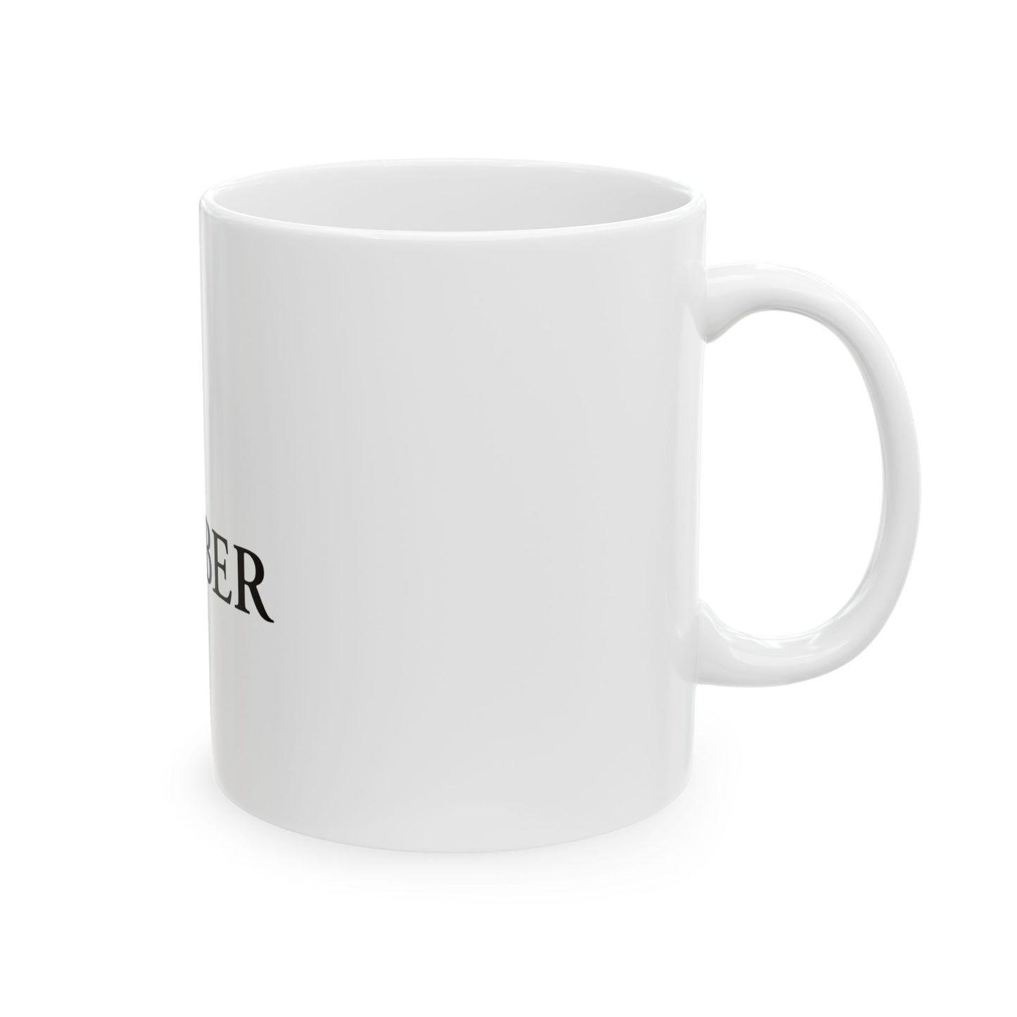 Barber Ceramic Mug, (11oz, 15oz)