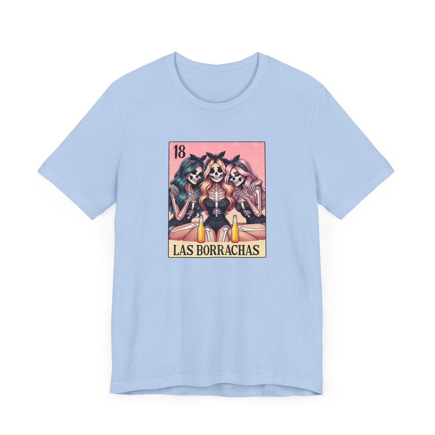 Las Borrachas Unisex Jersey Short Sleeve Tee