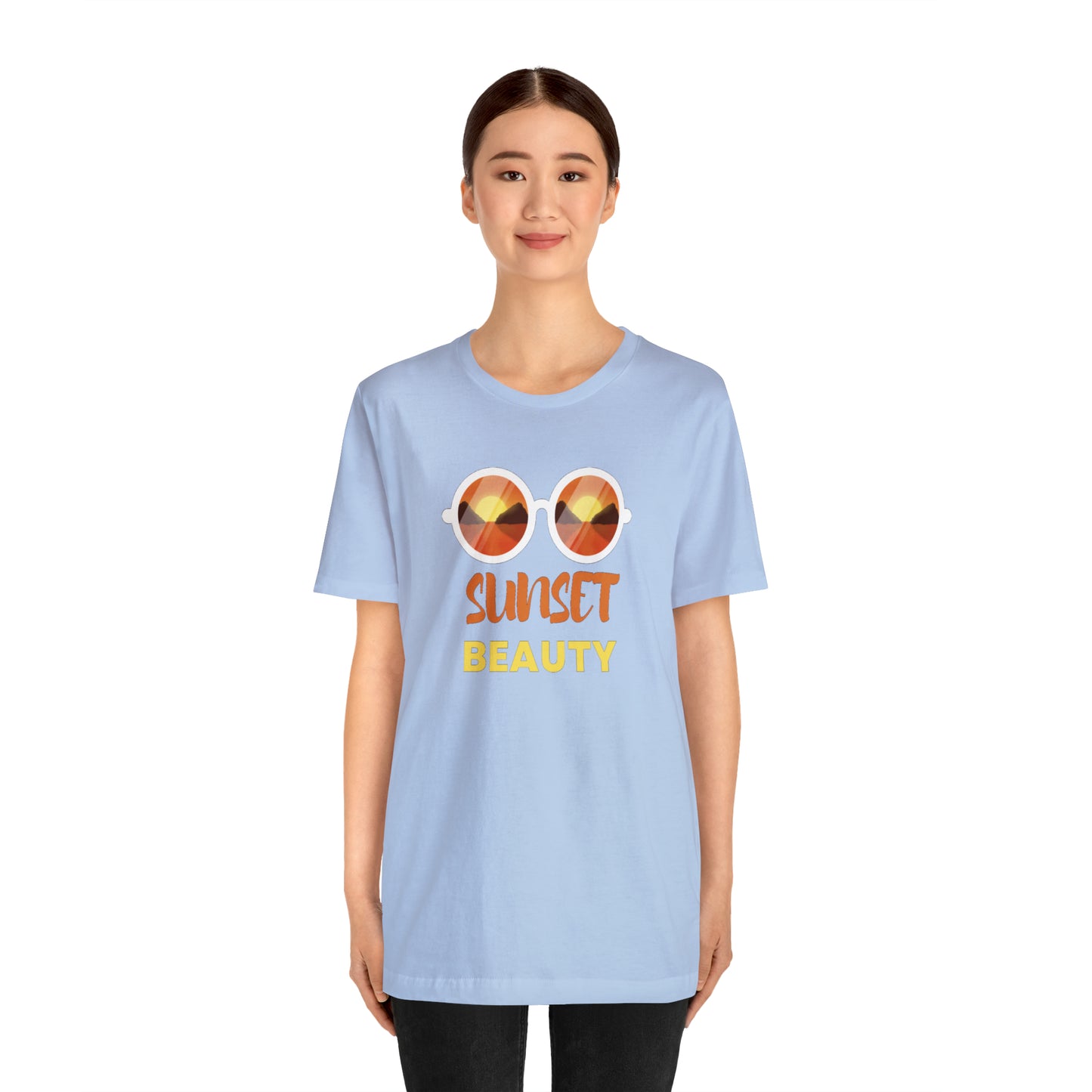 Sunset Beauty Unisex Jersey Short Sleeve Tee