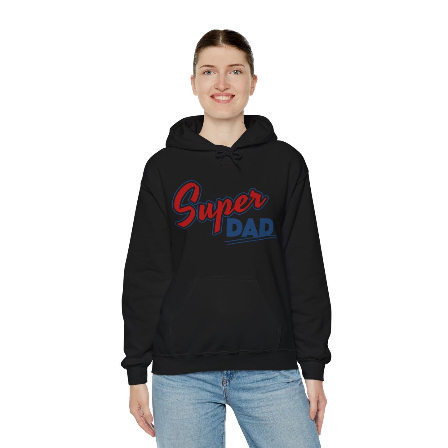 Super Dad Unisex Heavy Blend™ Hooded Sweatshirt