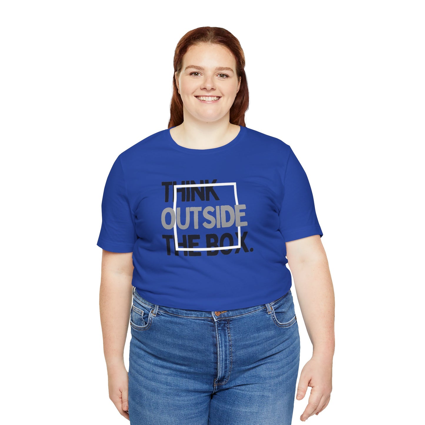 Think Outside the Box Unisex Jersey Short Sleeve Tee