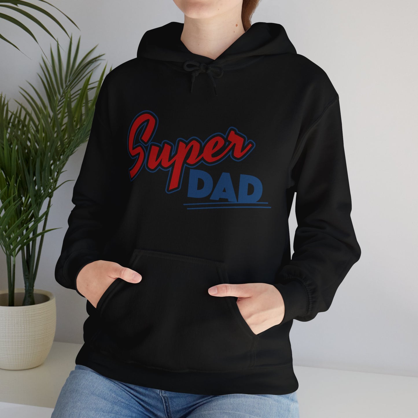 Super Dad Unisex Heavy Blend™ Hooded Sweatshirt