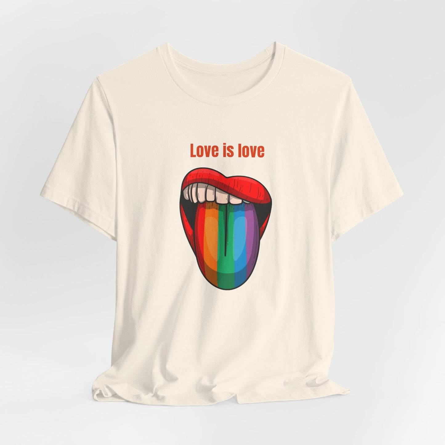 Love Is Love Unisex Jersey Short Sleeve Tee