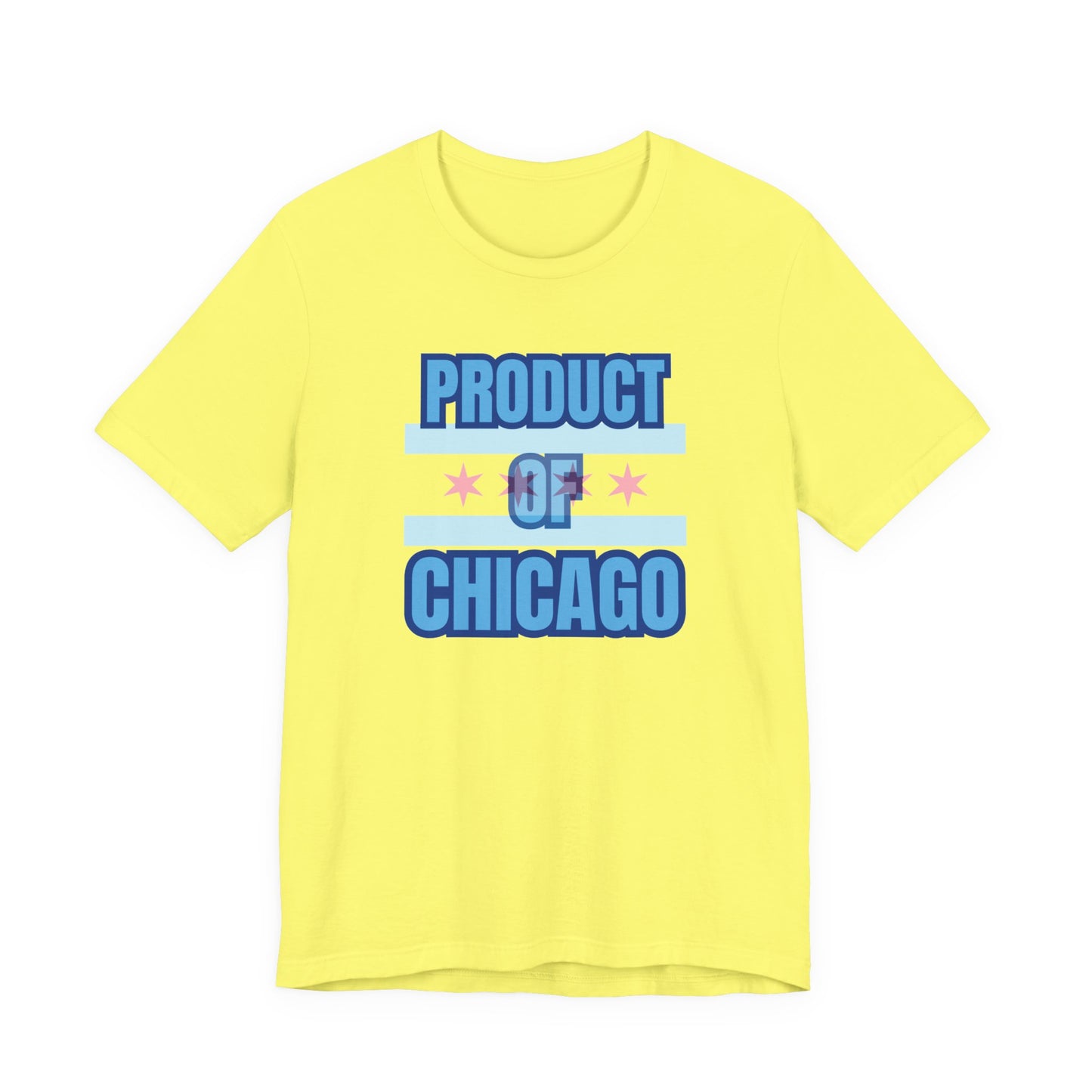 Product Of Chicago Unisex Jersey Short Sleeve Tee