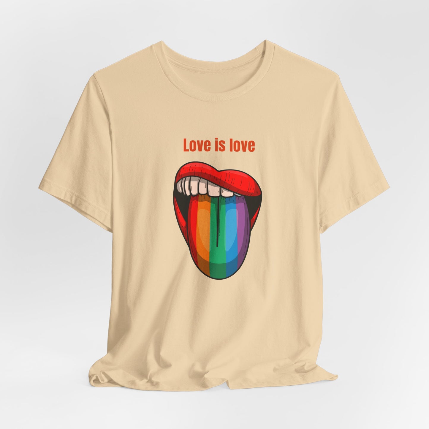 Love Is Love Unisex Jersey Short Sleeve Tee