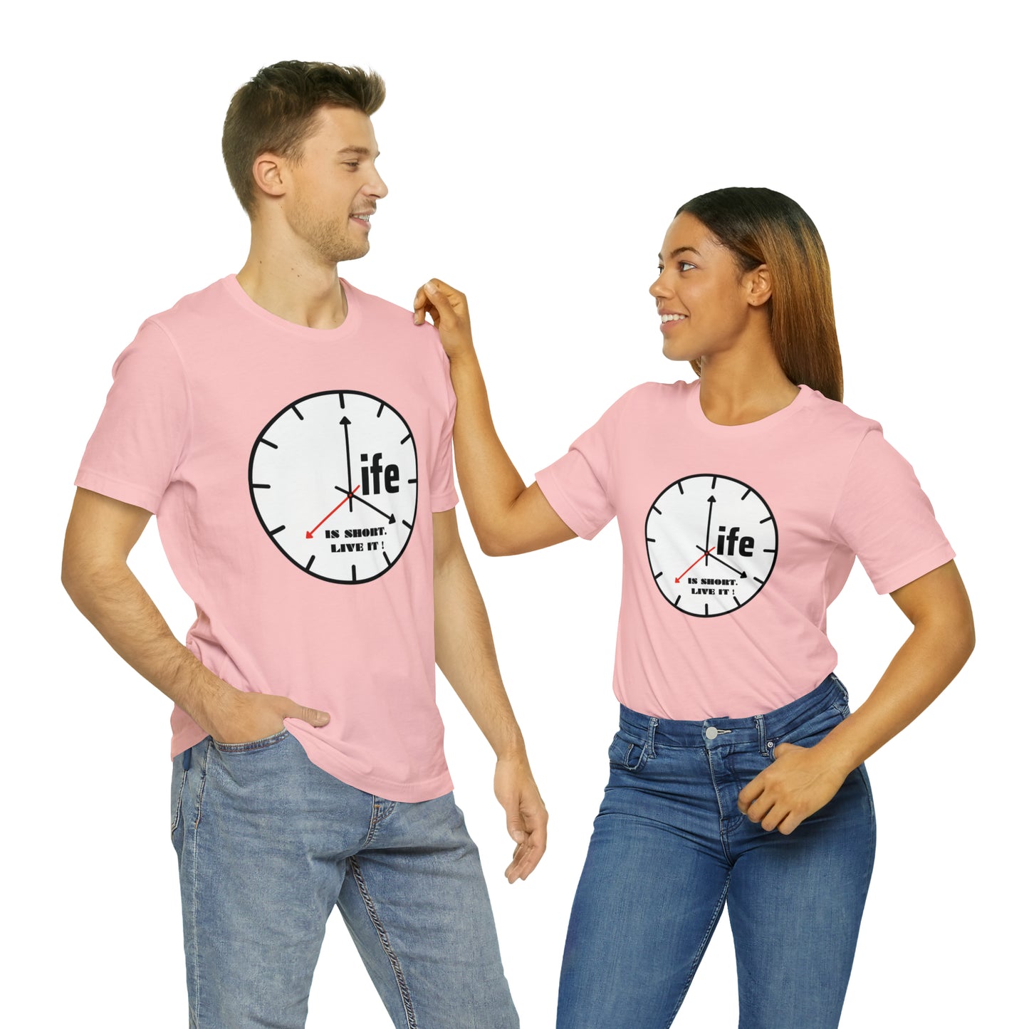 Life is To Short Live It Unisex Jersey Short Sleeve Tee