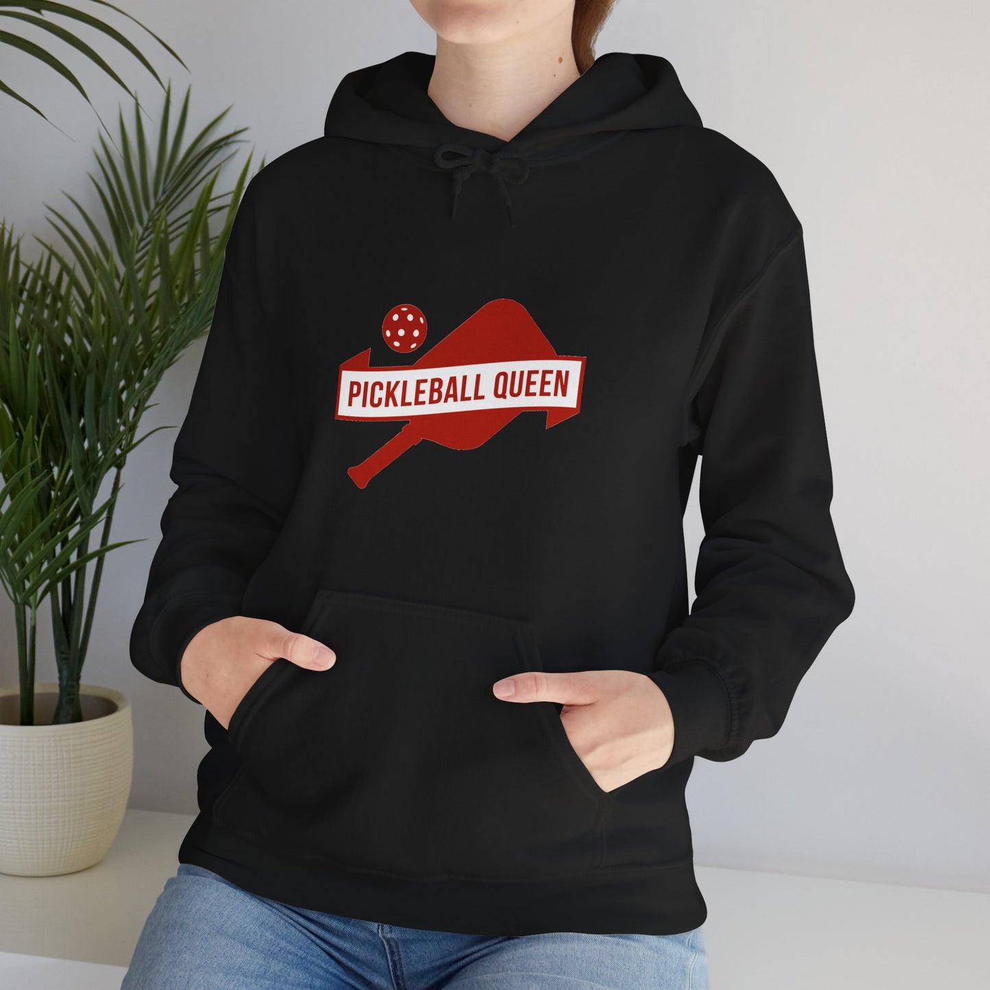 Pickleball Queen Unisex Heavy Blend™ Hooded Sweatshirt