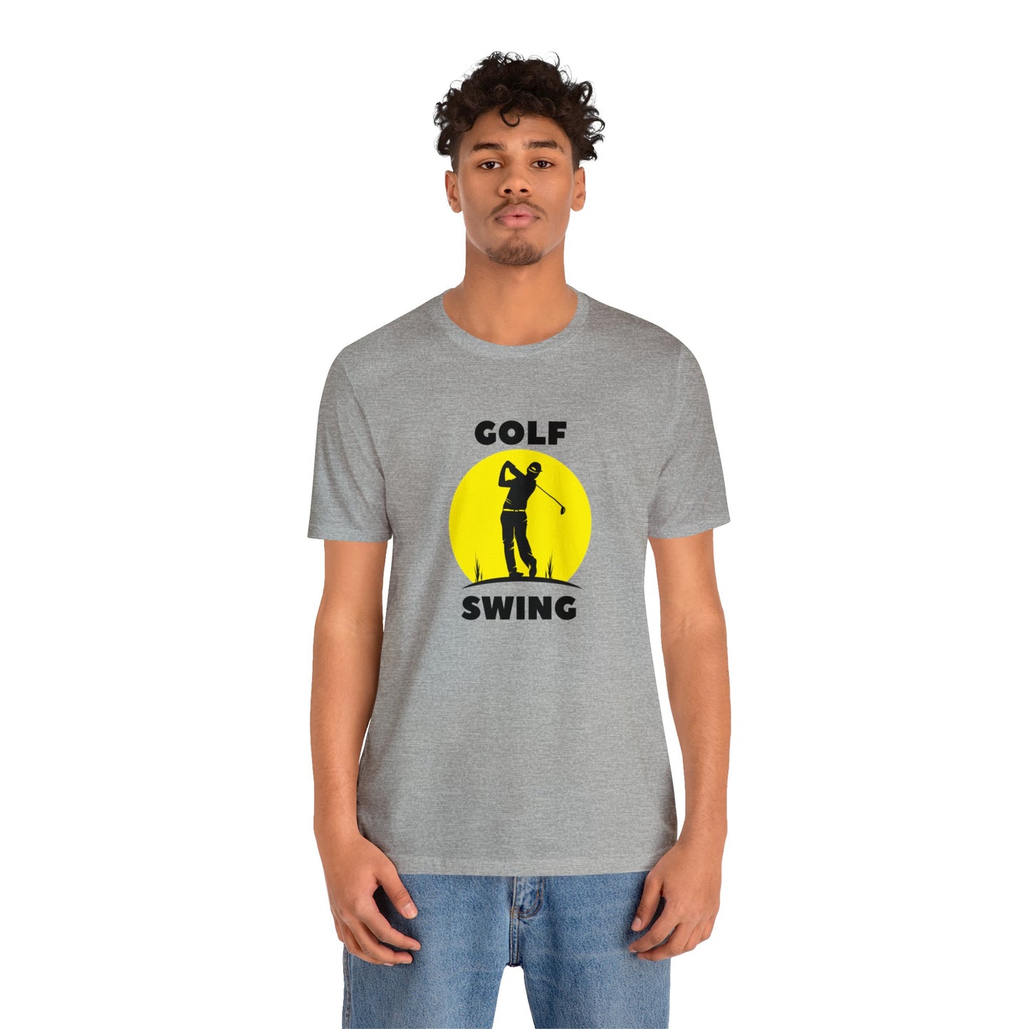 Golf Swing Unisex Jersey Short Sleeve Tee