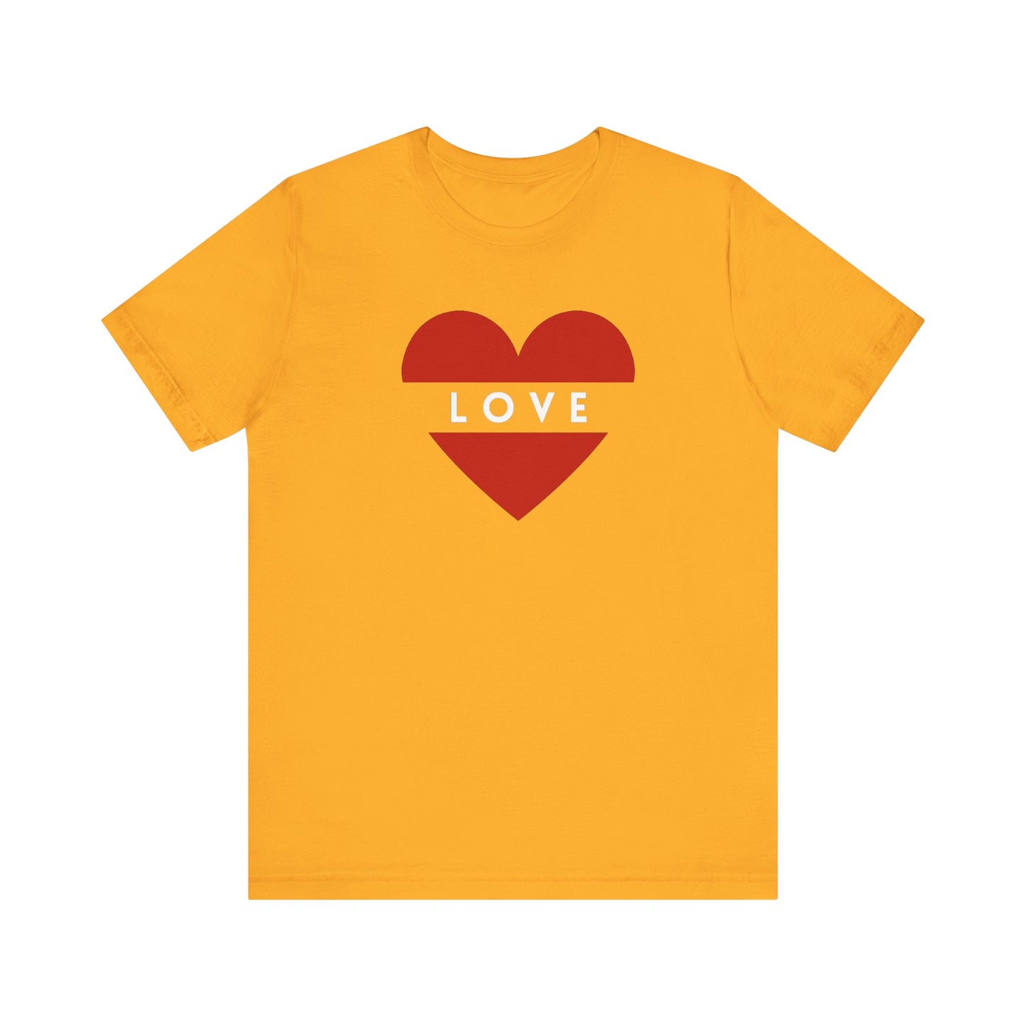 Love Unisex Jersey Short Sleeve Tee