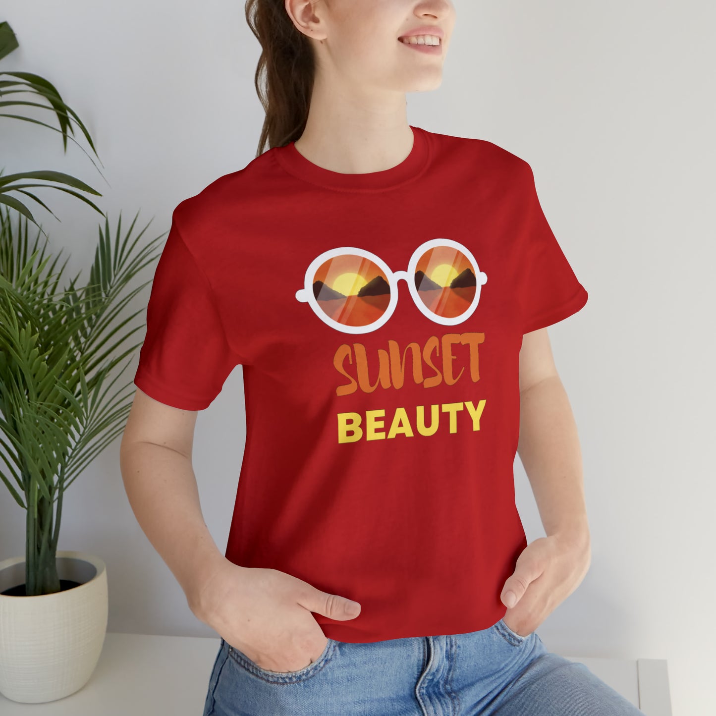 Sunset Beauty Unisex Jersey Short Sleeve Tee