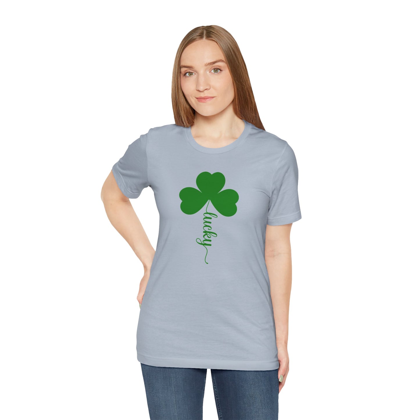 Clover/ Lucky Unisex Jersey Short Sleeve Tee