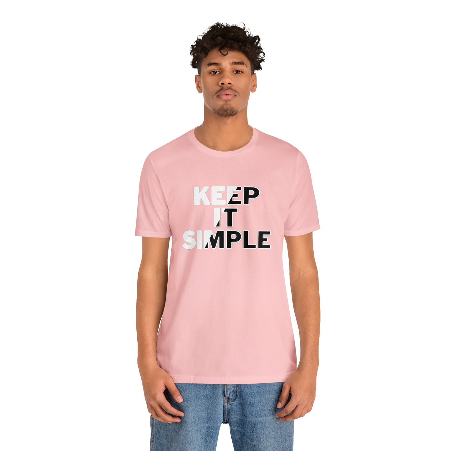 Keep It Simple Unisex Jersey Short Sleeve Tee