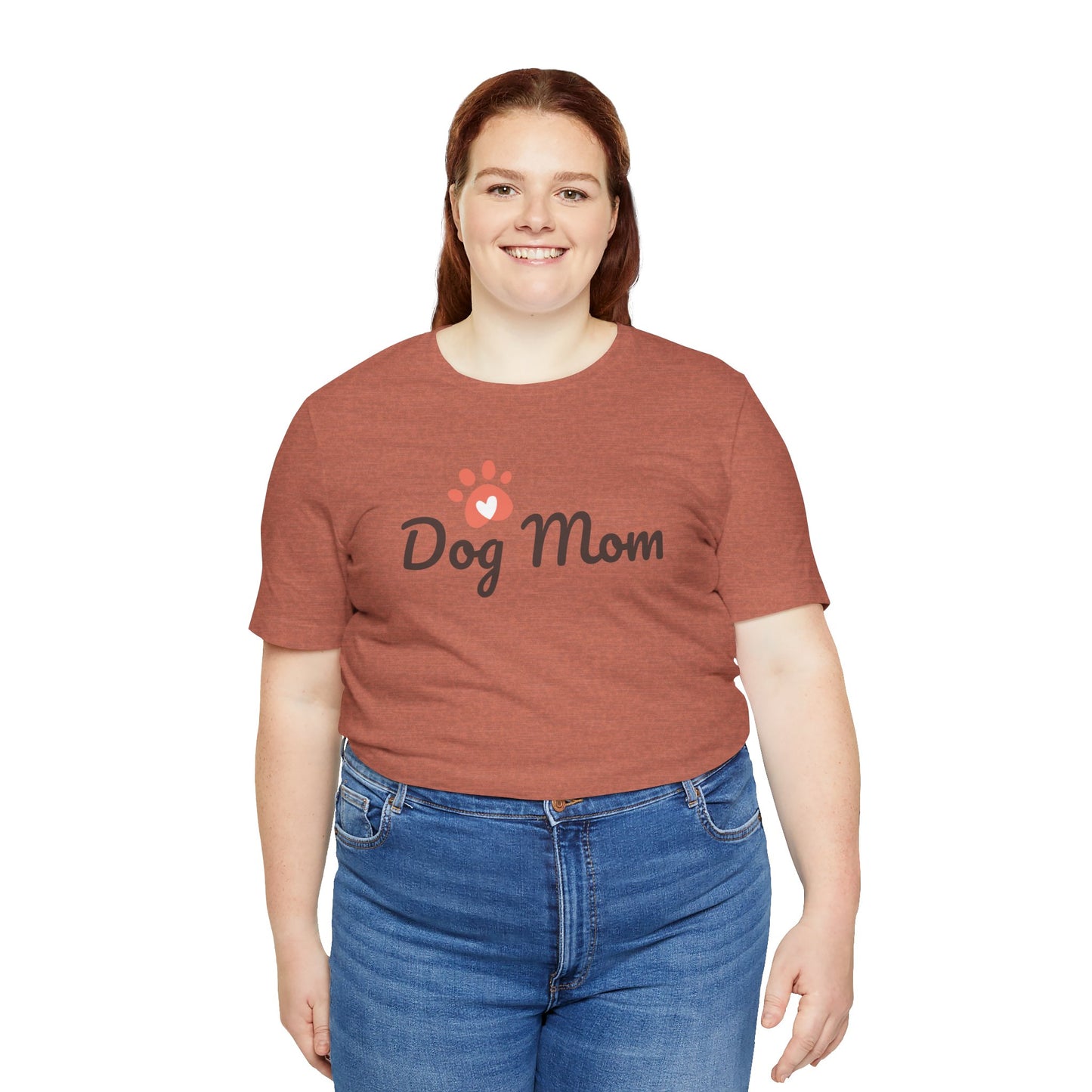 Dog Mom Unisex Jersey Short Sleeve Tee