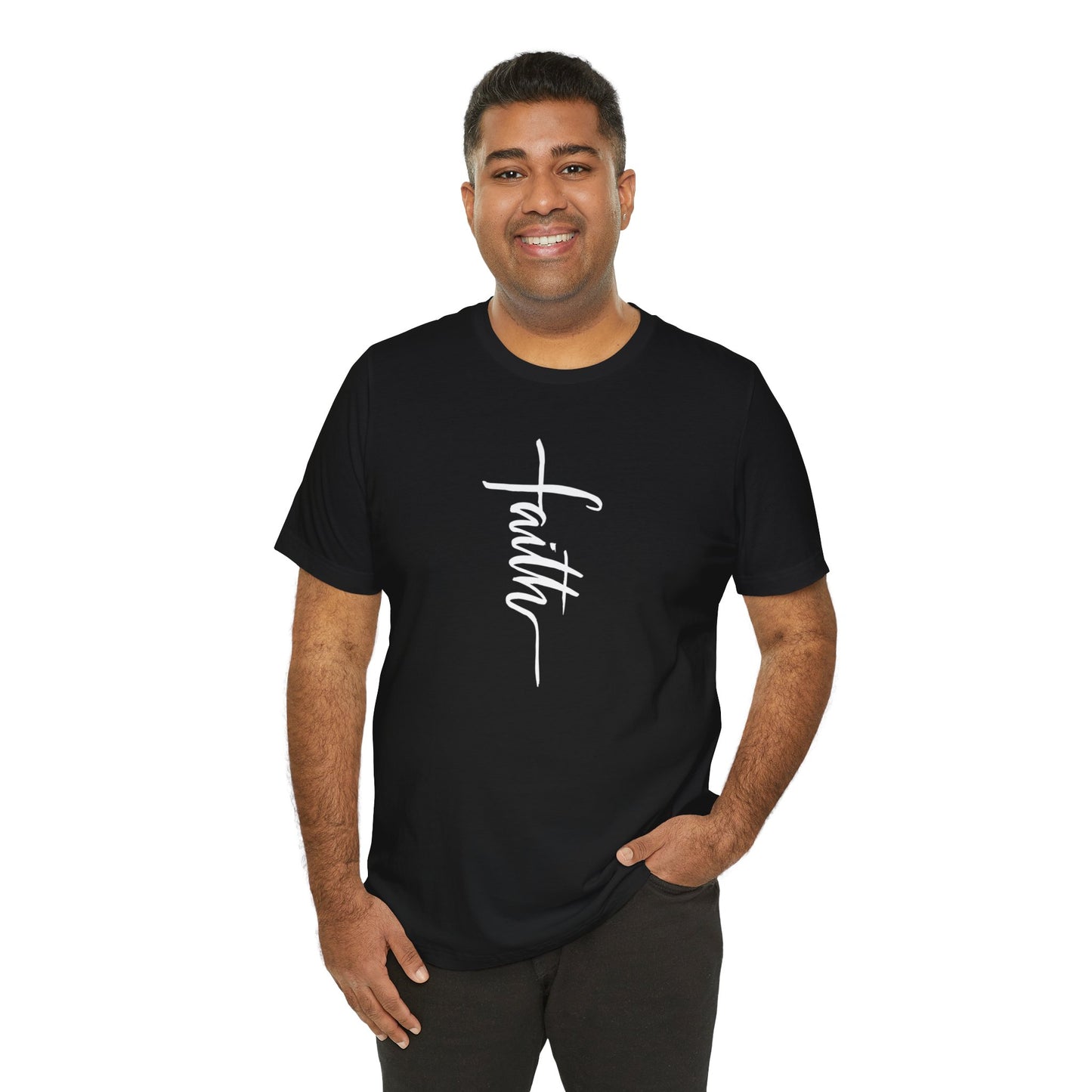 Faith Unisex Jersey Short Sleeve Tee