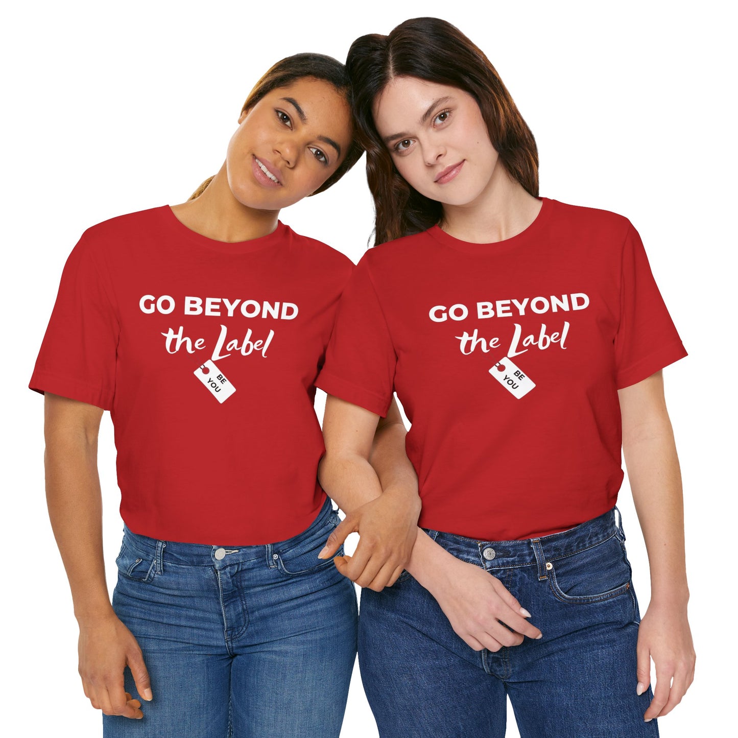 Go Beyond The Label Unisex Jersey Short Sleeve Tee