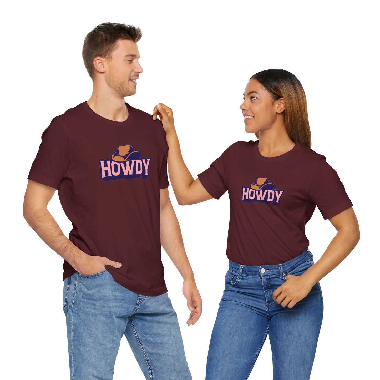 Howdy Unisex Jersey Short Sleeve Tee