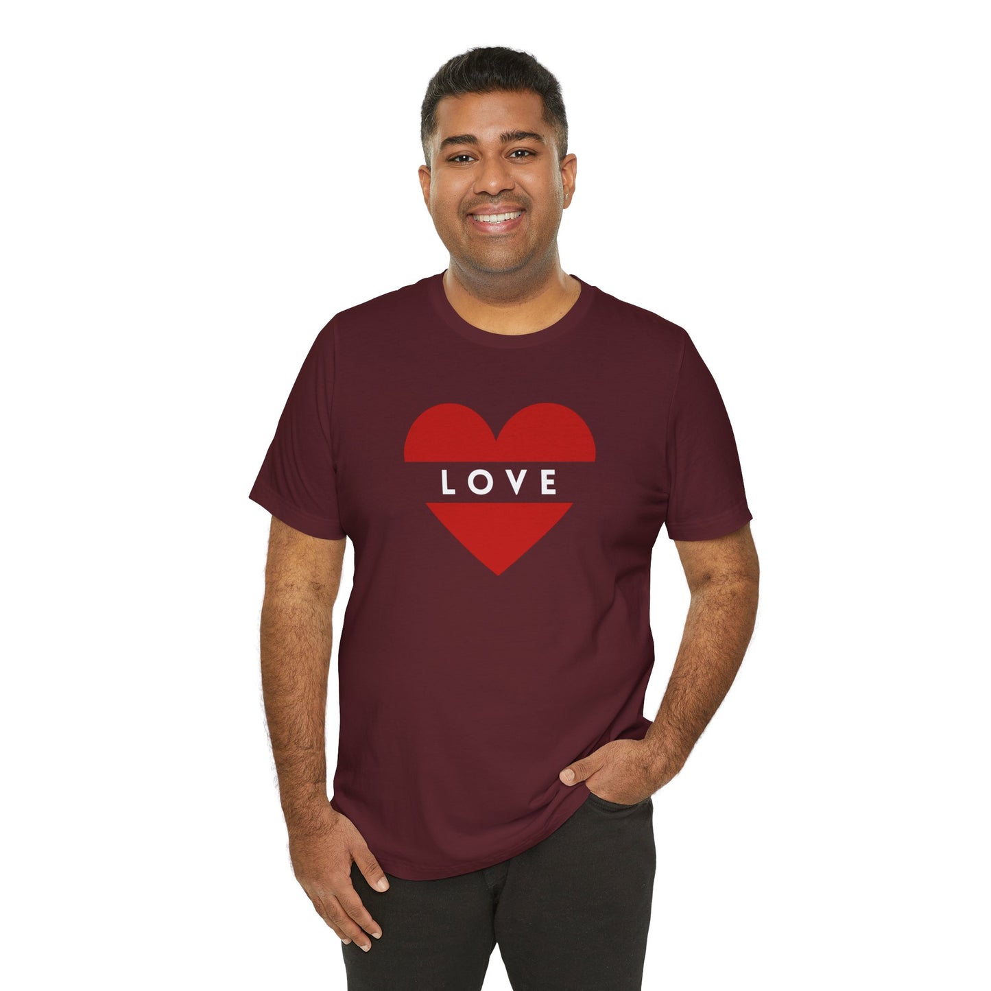 Love Unisex Jersey Short Sleeve Tee