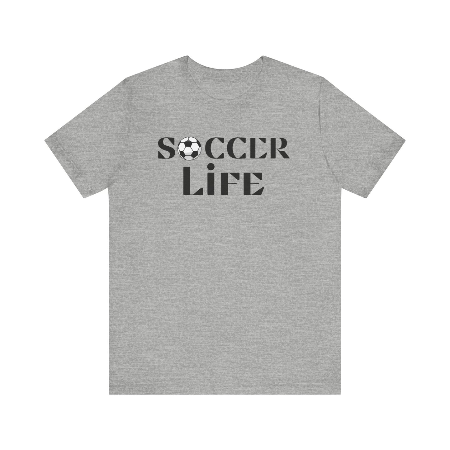 Soccer Life Unisex Jersey Short Sleeve Tee