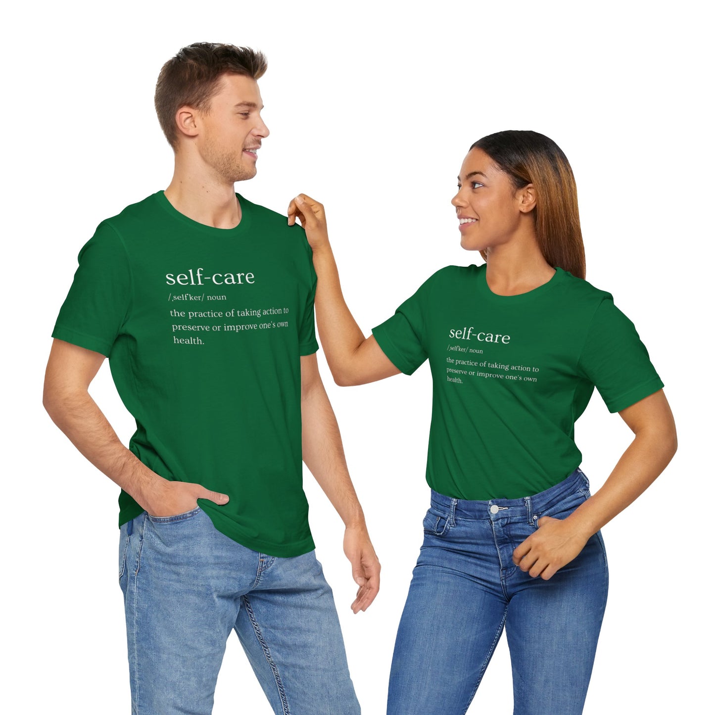 Self-Care Unisex Jersey Short Sleeve Tee