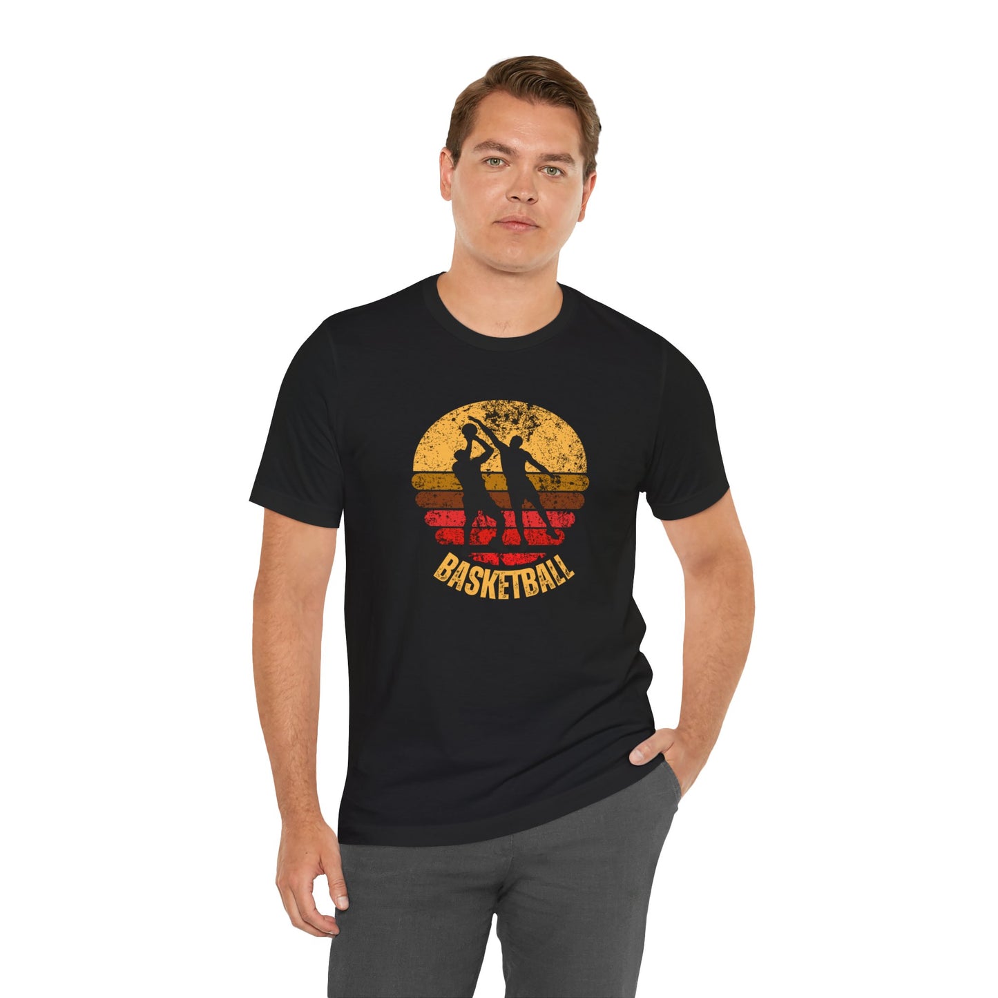 Basketball Unisex Jersey Short Sleeve Tee