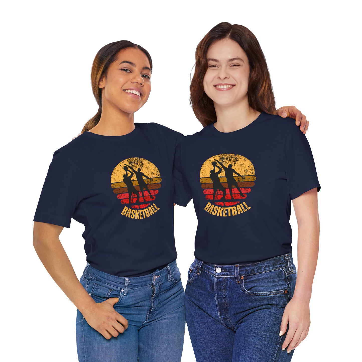 Basketball Unisex Jersey Short Sleeve Tee