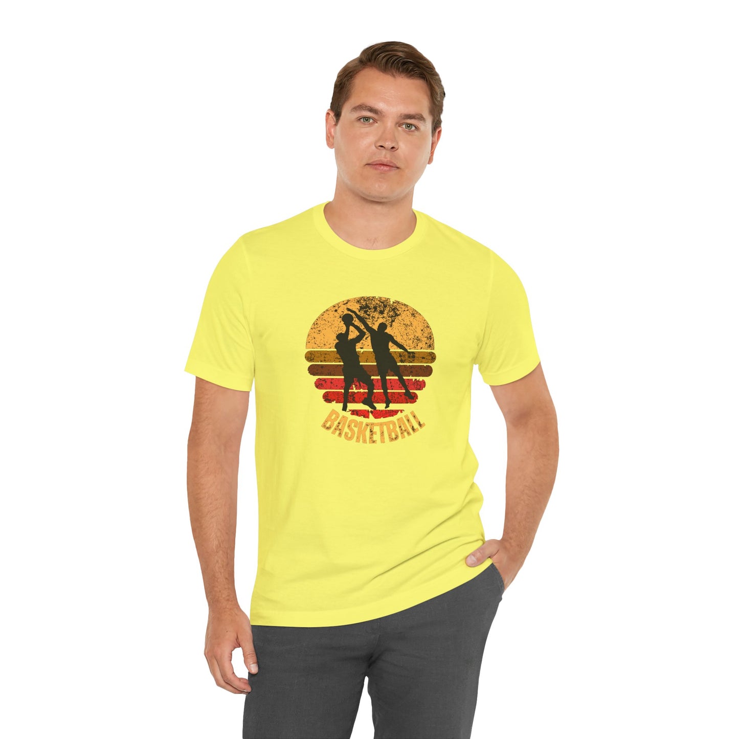 Basketball Unisex Jersey Short Sleeve Tee