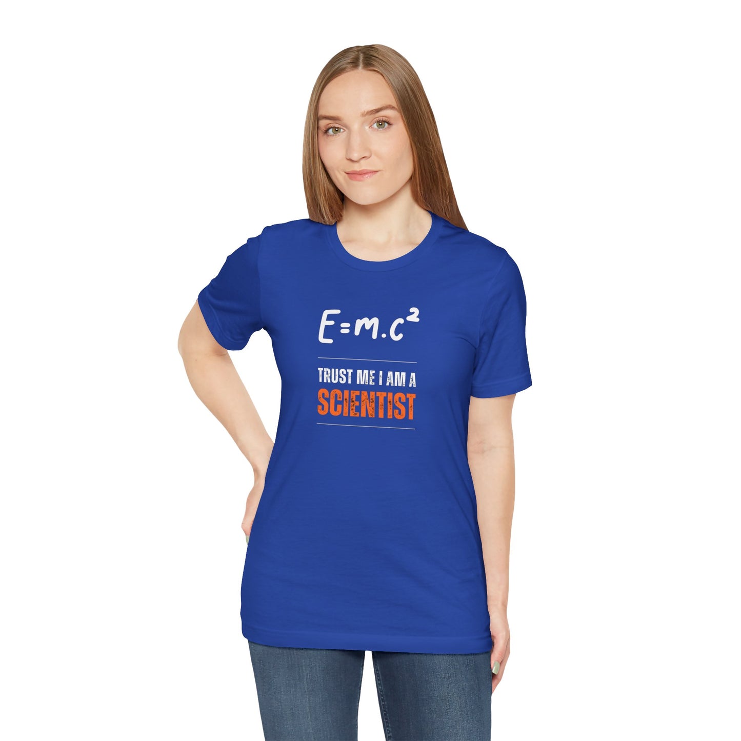 E = m.c Squared Unisex Jersey Short Sleeve Tee