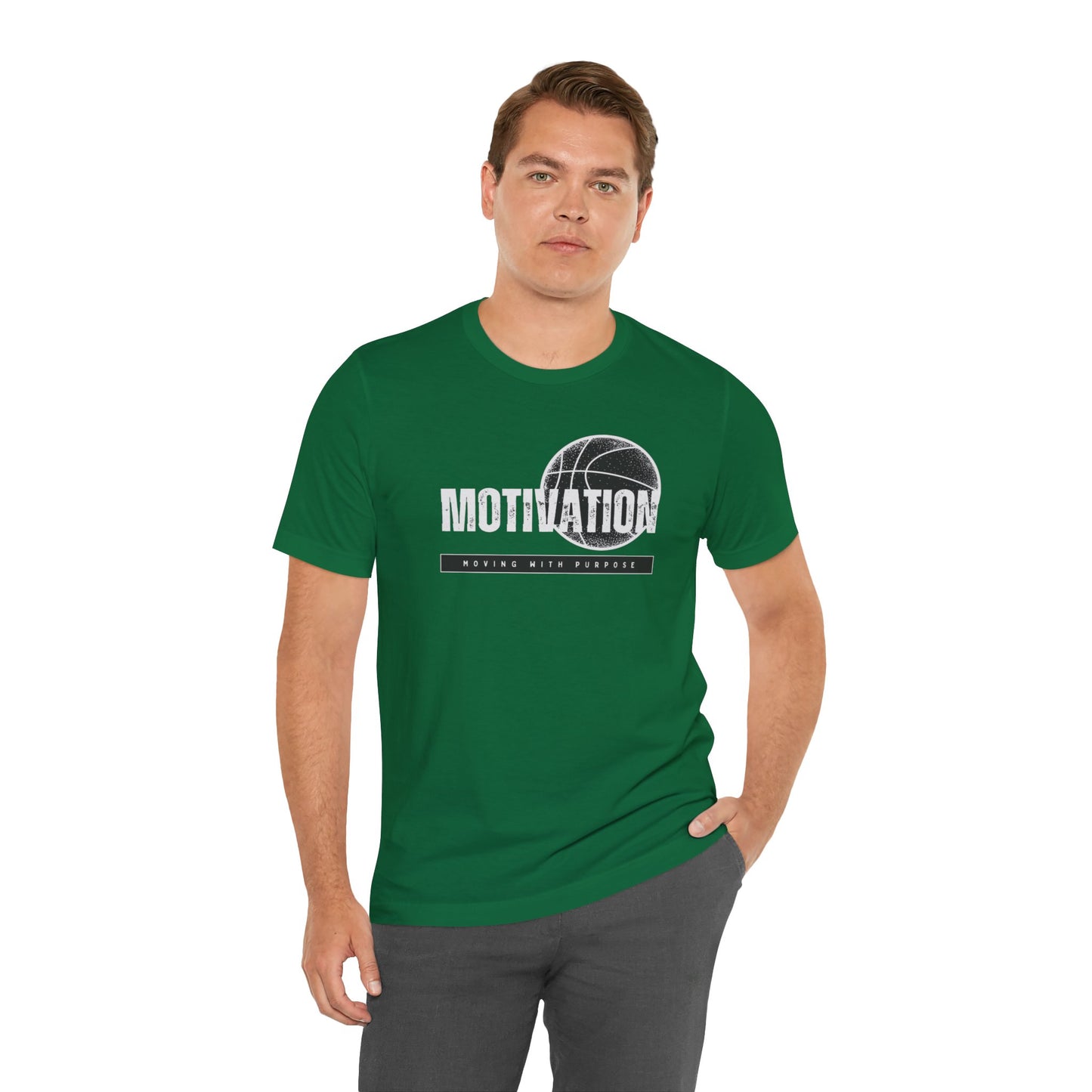 Basketball Motivation Unisex Jersey Short Sleeve Tee